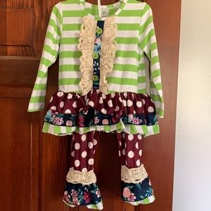 Girls boutique outfit.